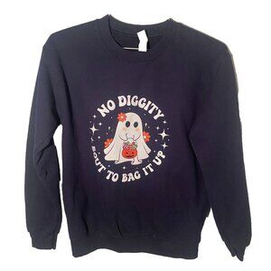 No Diggity Bout‎ to Back It Up Sweatshirt Unisex Adults Size Small